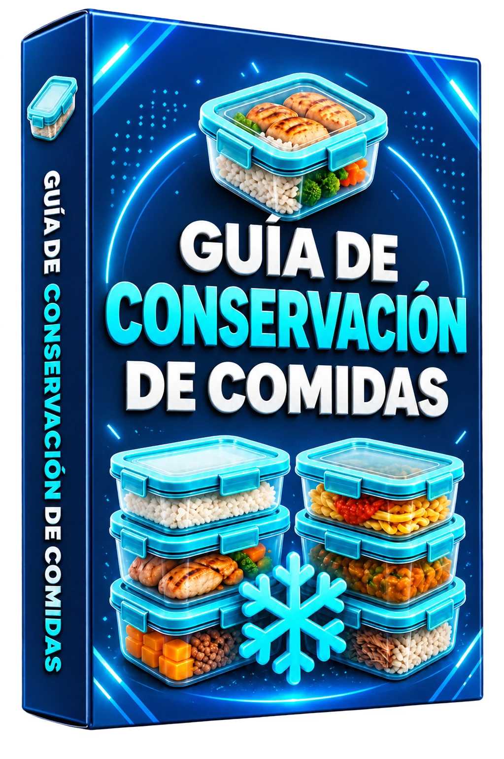 Mockup del bono Guía de Conservación de Comidas