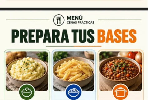 Consulta el menú cuando quieras